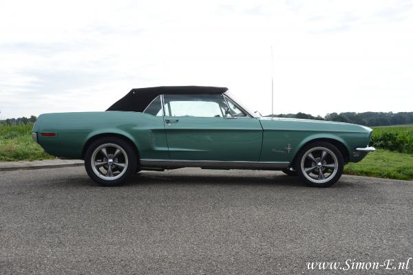 Taxatie Oldtimer Ford Mustang Cabrio 1968 (1).JPG